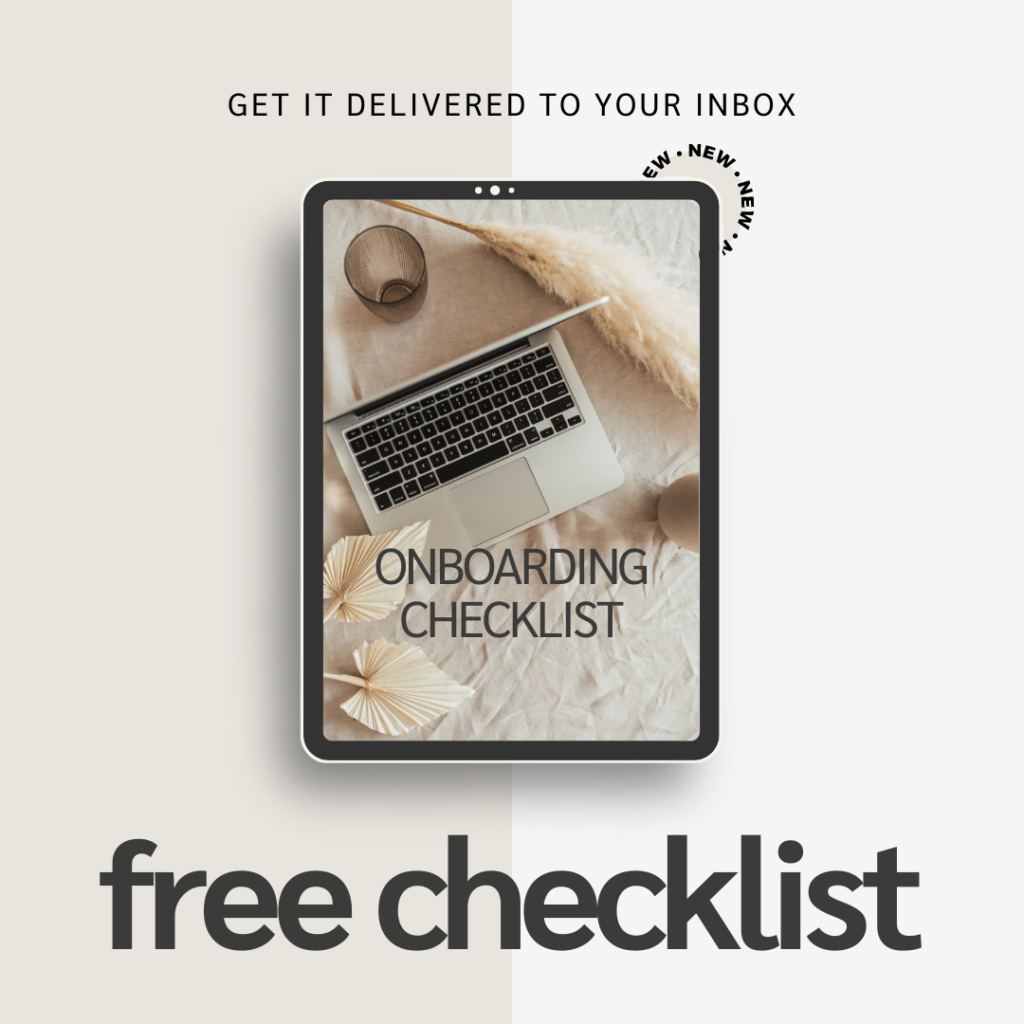 Free Checklist on an IPad